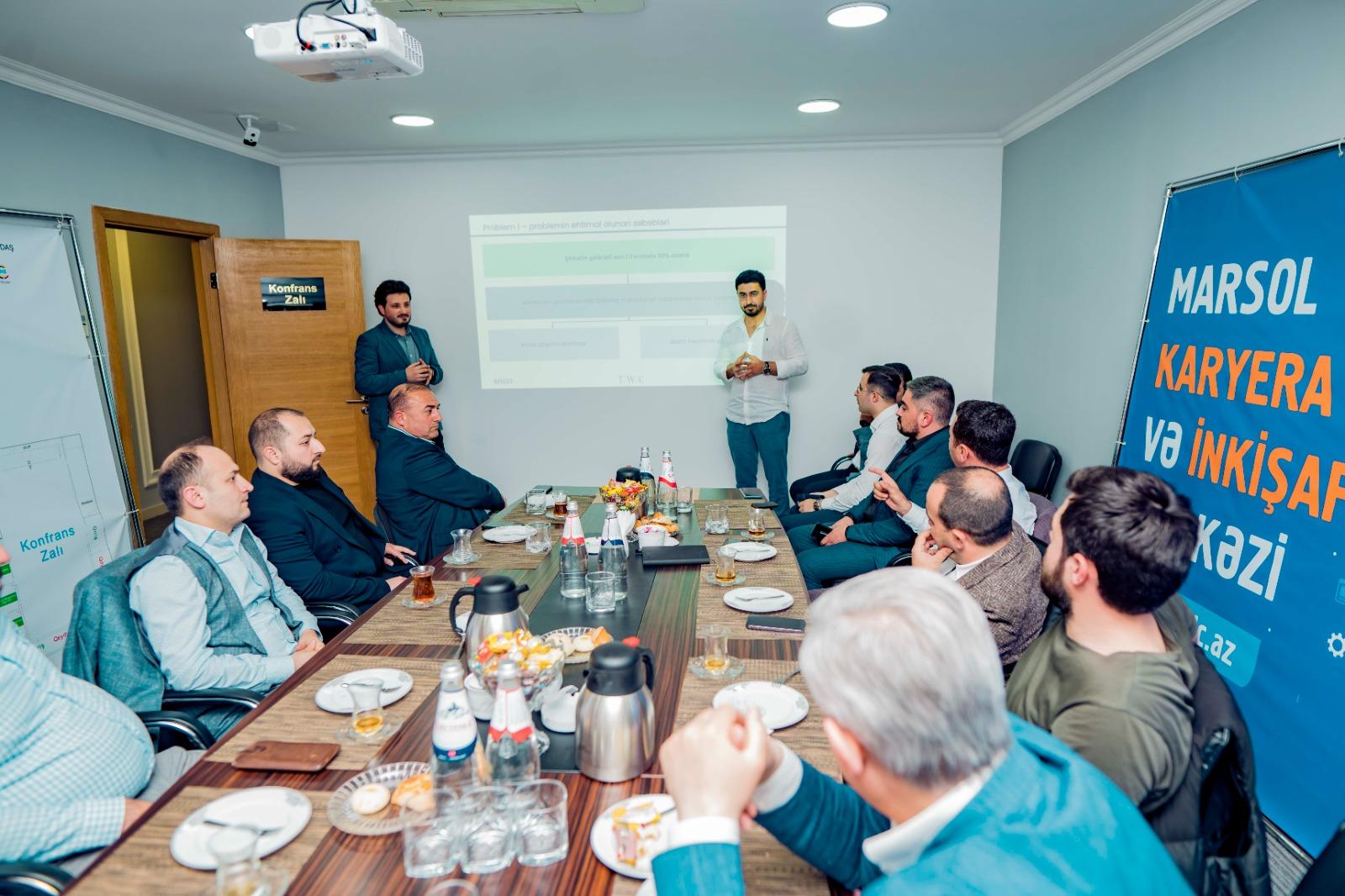 A meeting was held on the topic "Solving common problems of small businesses"